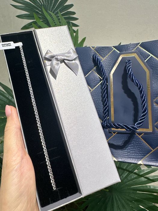 Серебряный шикарный браслет. Серебро 925 Классный подарок родным)