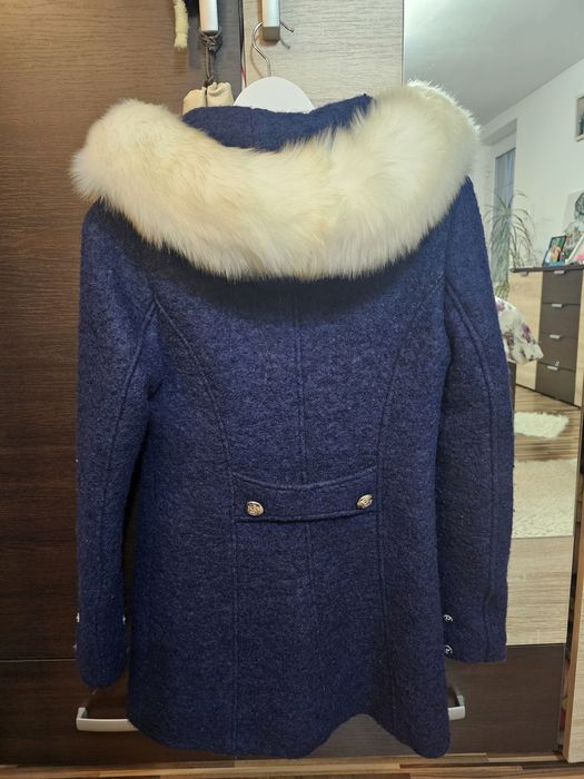 Palton cu blanita detașabilă