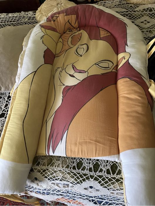 Patut 120x 60cm cadru lemn + saltea bebelusi + babynest