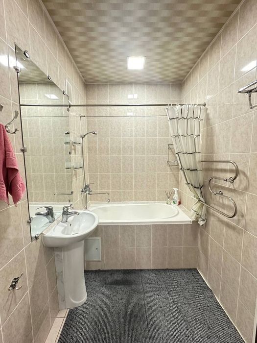 Аренда 3х ком. Евро квартира в Сергели новастройка 9-участок