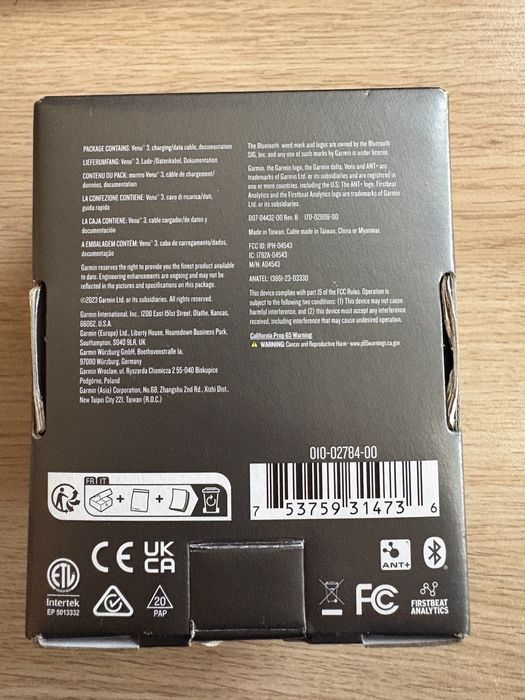 Смарт-часы Garmin Venu 3