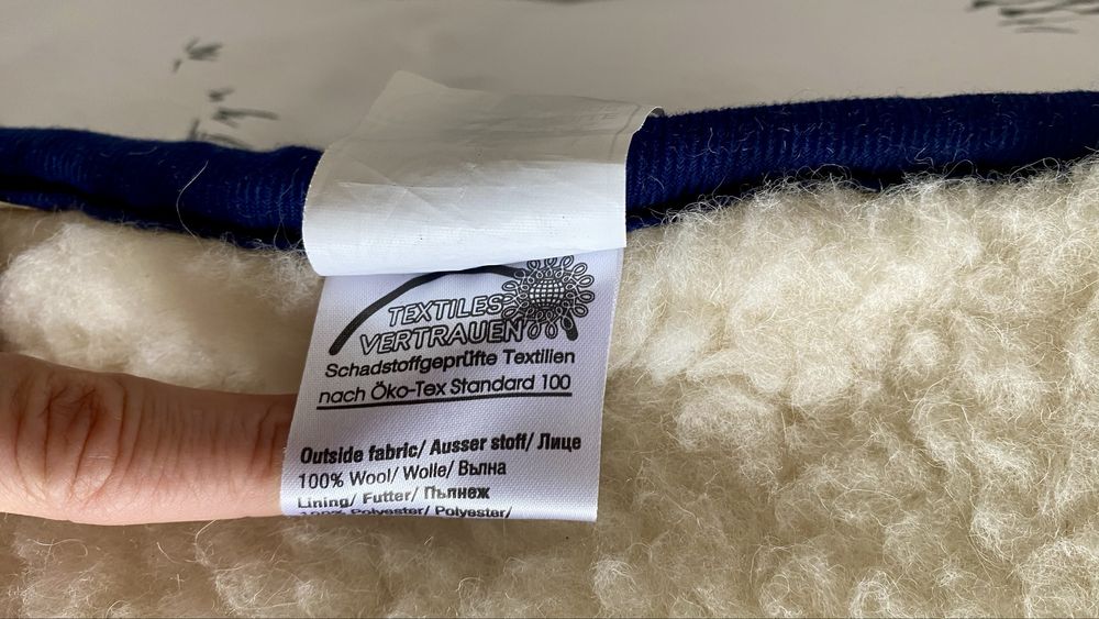 Мерино одеяло с двойни страни 137/197