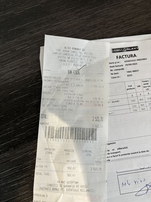 Televizor Sony, pentru piese