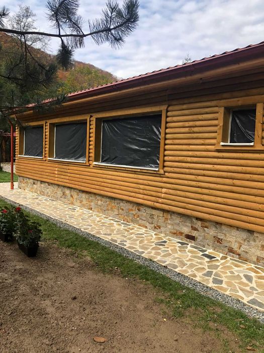 Lambriu semirotund rustic Rondeko! - cu sau fara montaj!