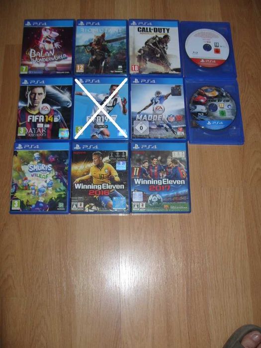Игри за PlayStation 4, PS4 Част 1 - 10 € за брой