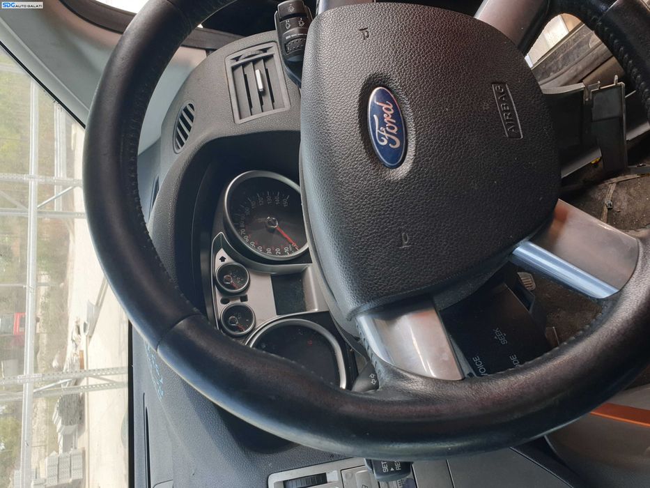 Volan Piele 4 Spite FARA Airbag cu Comenzi Ford Kuga 1 2008 - 2013 [K6554]