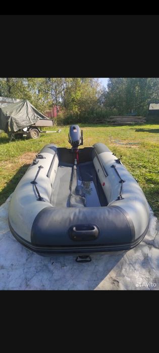 Надувная лодка Пасидон КАСАТКА KS-335 с мотором YAMAXA 5