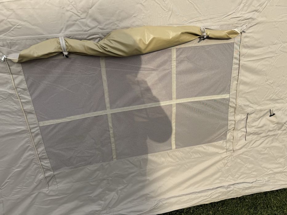 Надувная палатка рамер 6*3