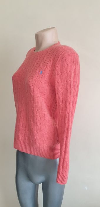 POLO Ralph Lauren Cable Wool / Knit  L - XL ОРИГИНАЛ! Дамски Пуловер