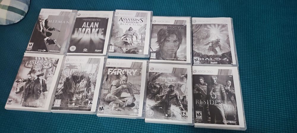 Jocuri Xbox 360 Modat 10 lei bucata.