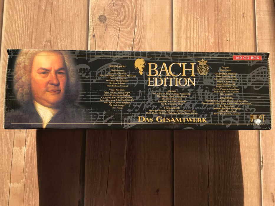 музикални дискове на Бах и Моцарт/ цялостно творчество /