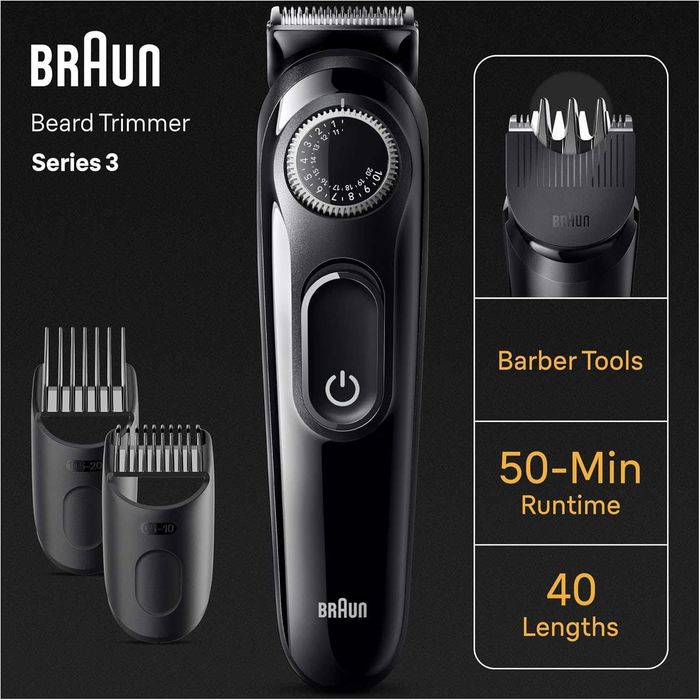 Машинка за подстригване на брада Braun Series 3 BT3410