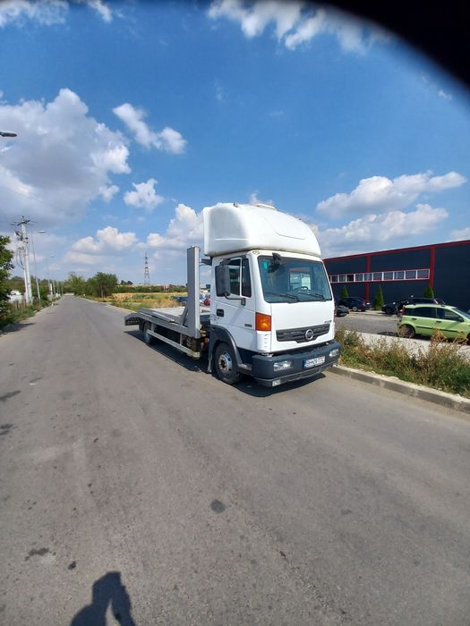 Tractări auto, Platformă - transport utilaje