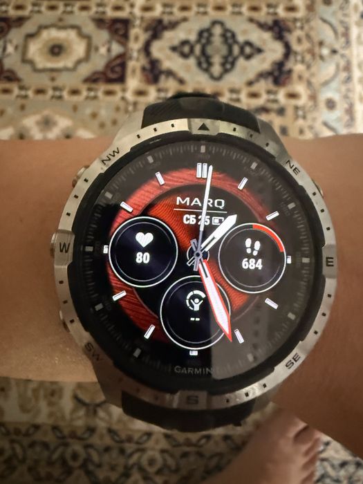 garmin marq 2 damascus steel