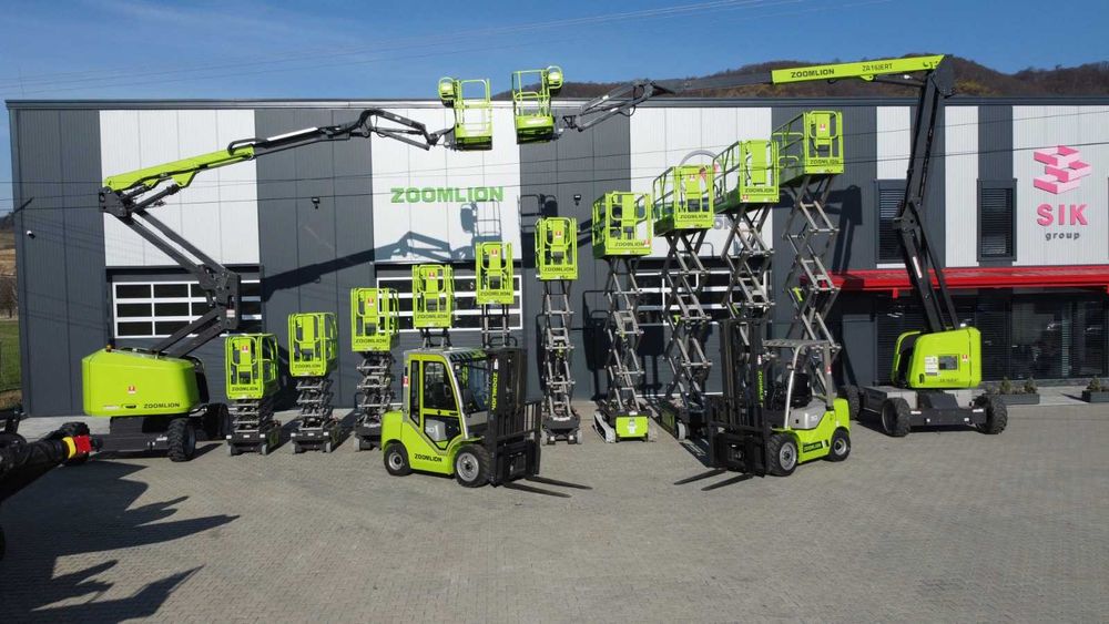 Nacele electrice si diesele Zoomlion