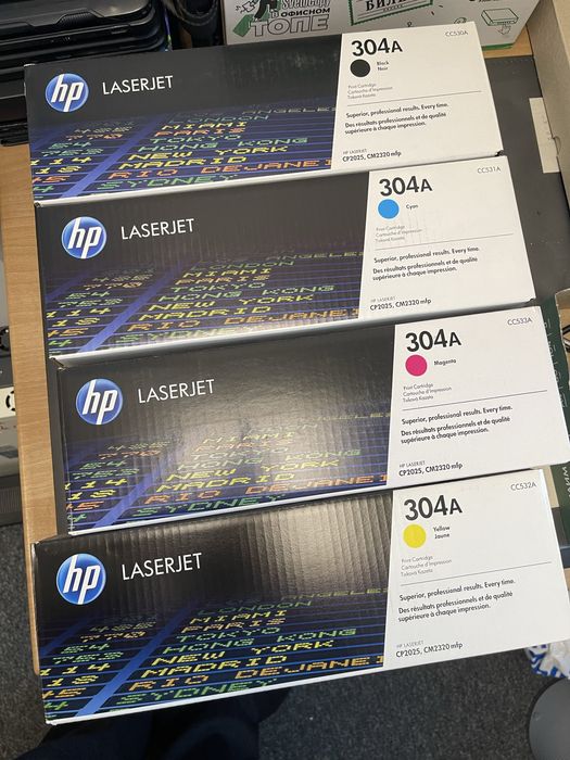 Картриджи HP 304a