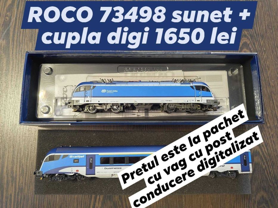 Locomotive scara Ho trenuleț electric piko roco Acme digitale sunet