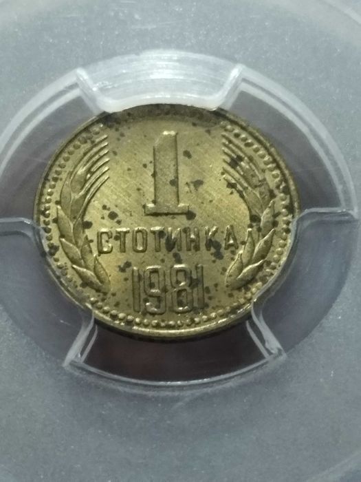 1 стотинка 1981 НРБ