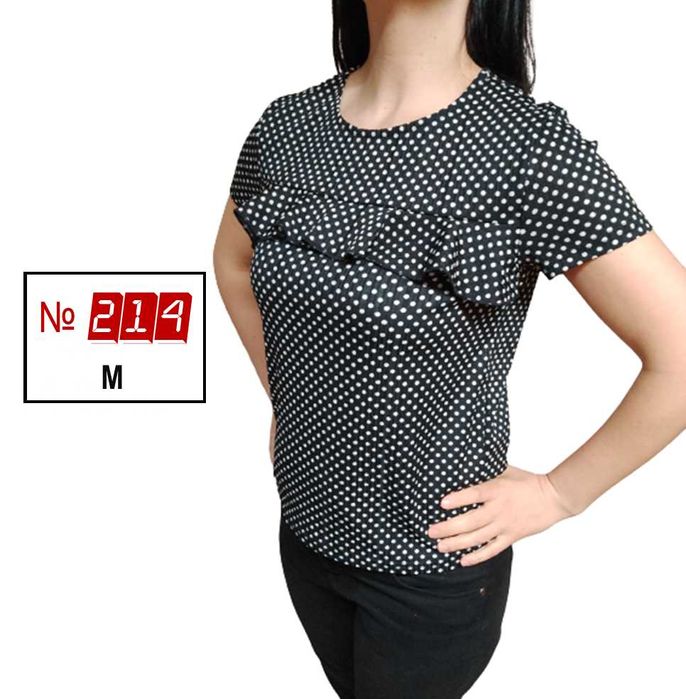 Промо!!! Дамски Ежедневни Блузи с Къс ръкав !!! НОВИ