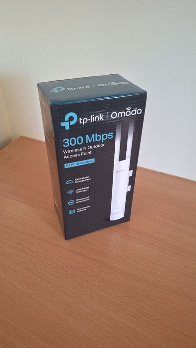 Точка доступа Wi‑Fi tp-link EAP110 Outdoor N300 для улицы и помещений