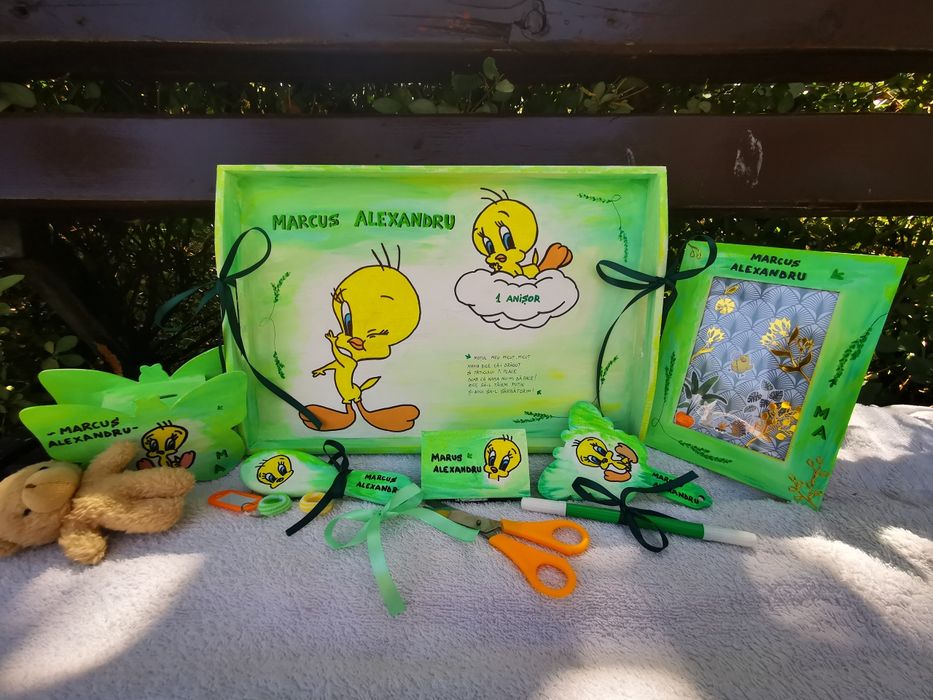 Set taviță moț / set tava turta / tava mot