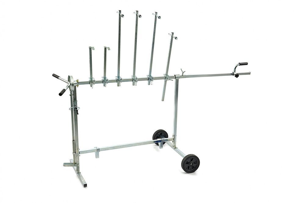 Suport rotativ universal pentru vopsit elemente caroserii cu 6 brate h