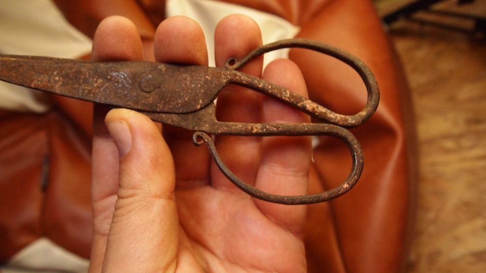 Foarfeca fier pentru decor sau colectie