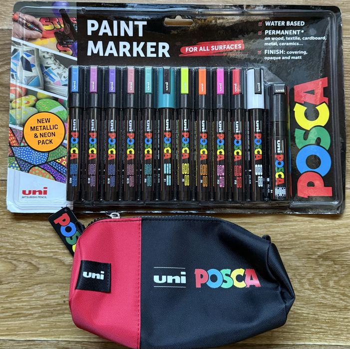 Penar posca si 12 carioci