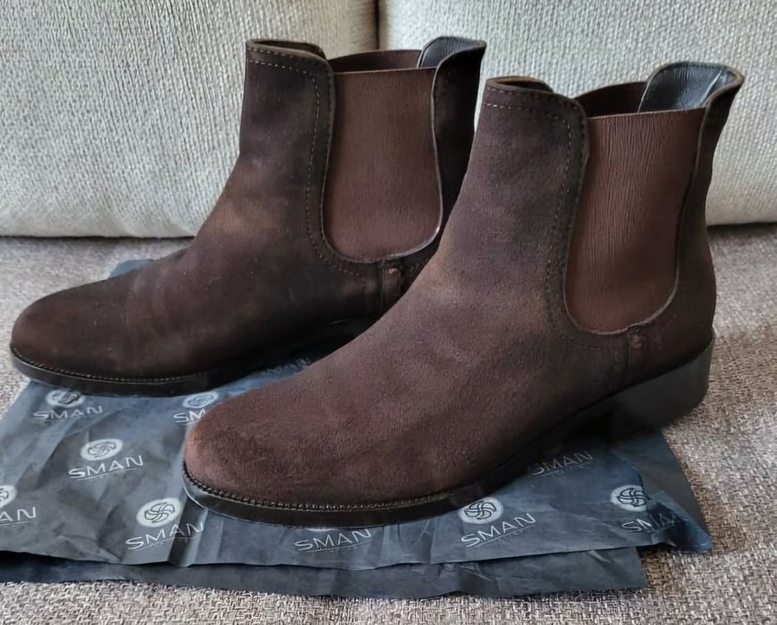 Зимние ботинки на меху SMAN