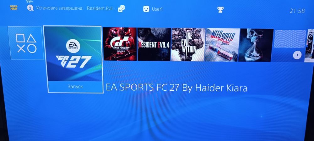 Продам Sony Playstation 4 Slim