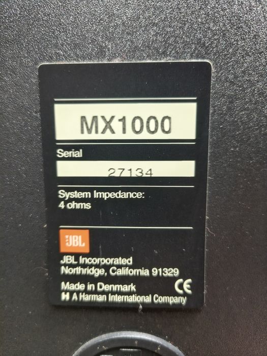 Тонколони JBL MX-1000