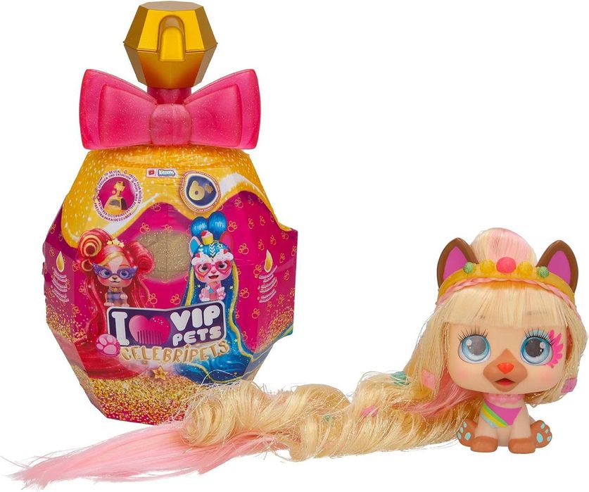 Модно кученце IMC Toys Vip Pets Celebripets с 10 изненади