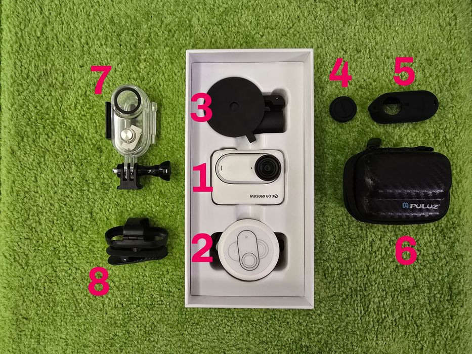 Camera Insta360 GO 3S - ca noua cu accesorii extra
