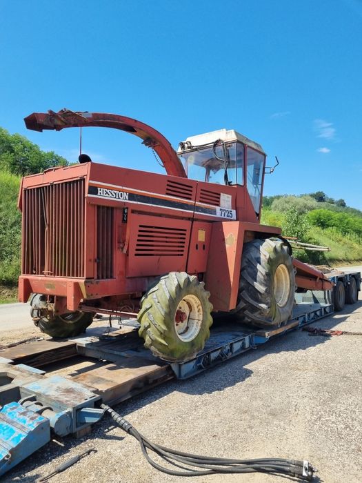Dezmembram combina siloz FiatAgri Hesston 7725 — poza 4