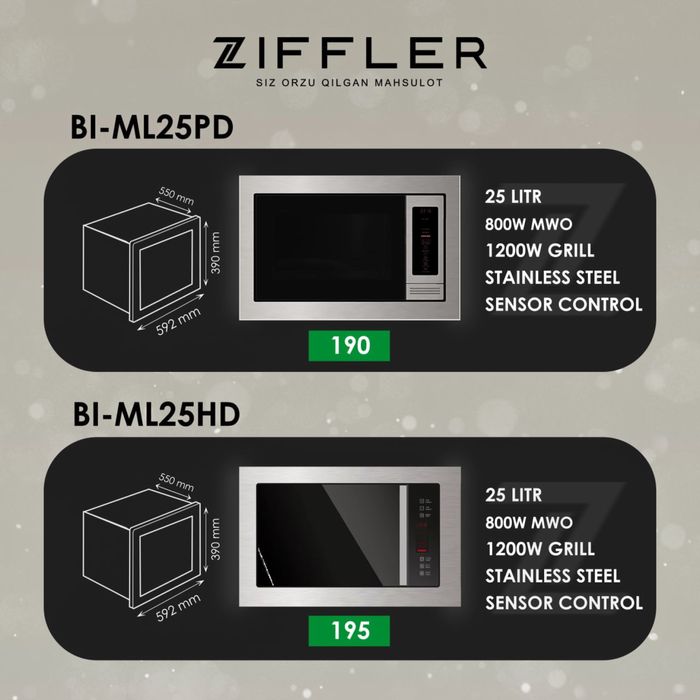 Встраиваемая микроволновая печь