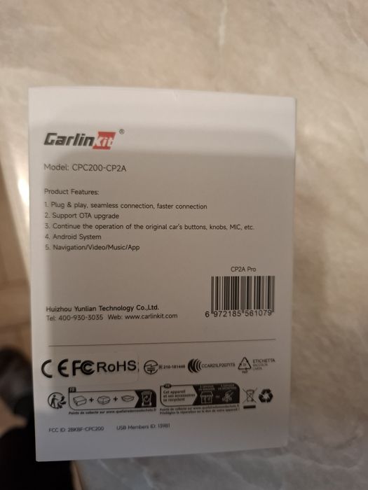 Carlink kit, android auto