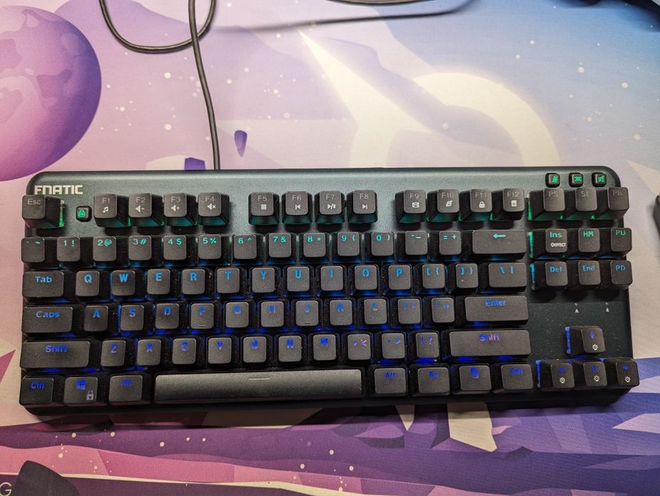 Tastatură mecanica fnatic mini streak noua