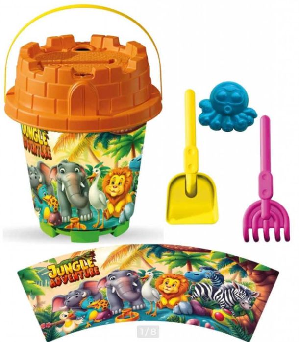 Голяма кофичка за пясък, 4 части