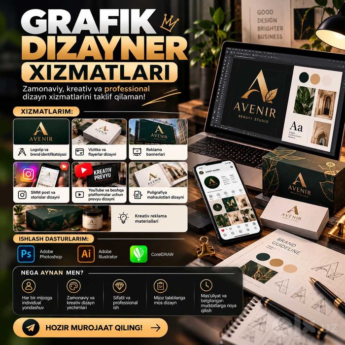 Grafik Dizayner Xizmati
