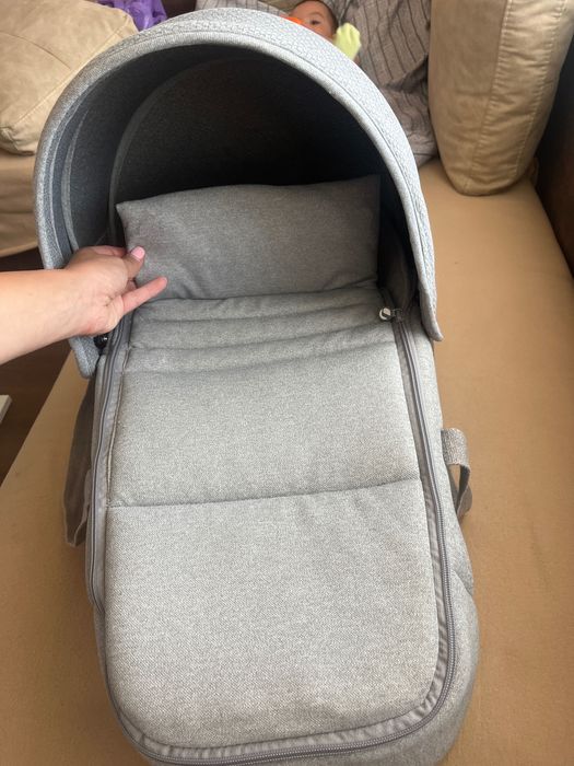 Кош за новородено- Jane Smart Carrycot-Dim Grey