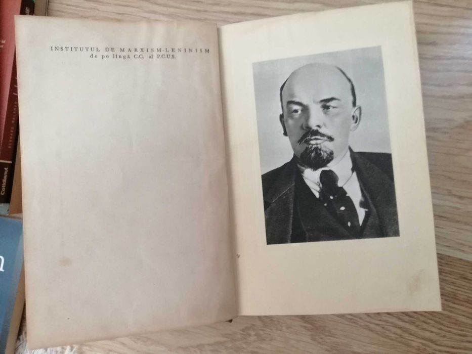 Carte Lenin, Biografie,editura Politica 1960