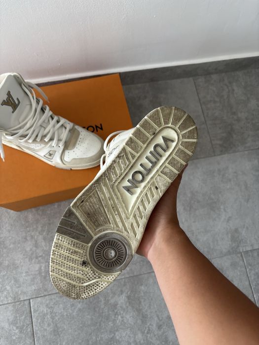 Louis Vuitton High Iridescent Trainer