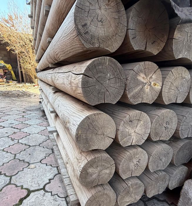 Продам брус оцилиндрованный