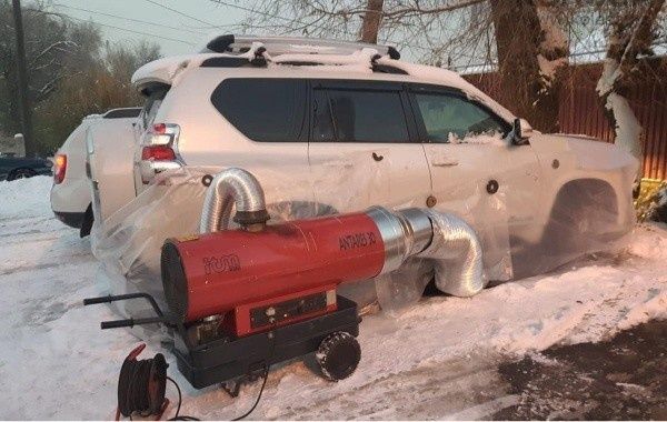 Подвоз бензина, прикурить