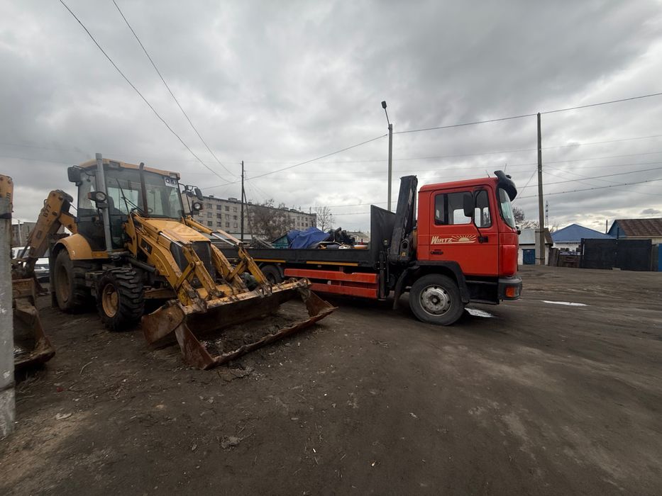 Услуги экскаватора погрузчика