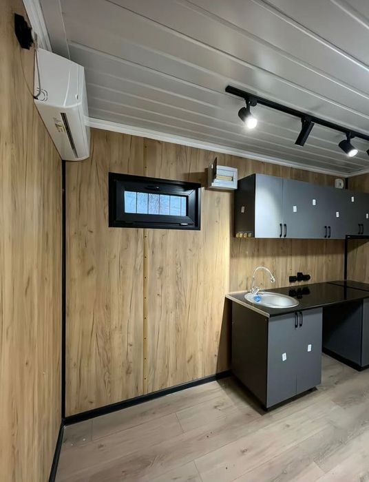 Утепленный контейнер для жилья