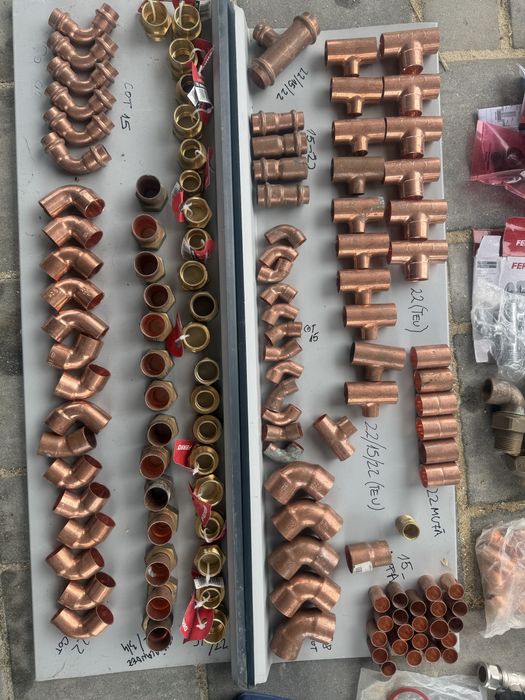 Vind diverse instalati sanitare toate noi la pachet