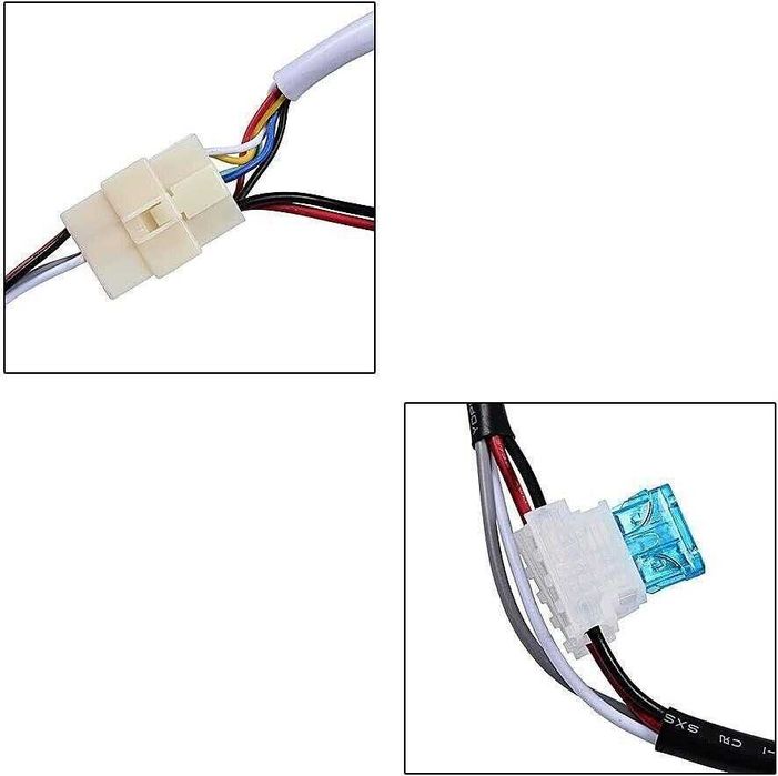 Аварийна сигнална лампа маяк буркан, 120 см, 12V 24V, 15 режима, жълта