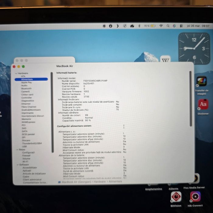 Macbook Air M1 8 Gb Ram SSD de 256 Gb