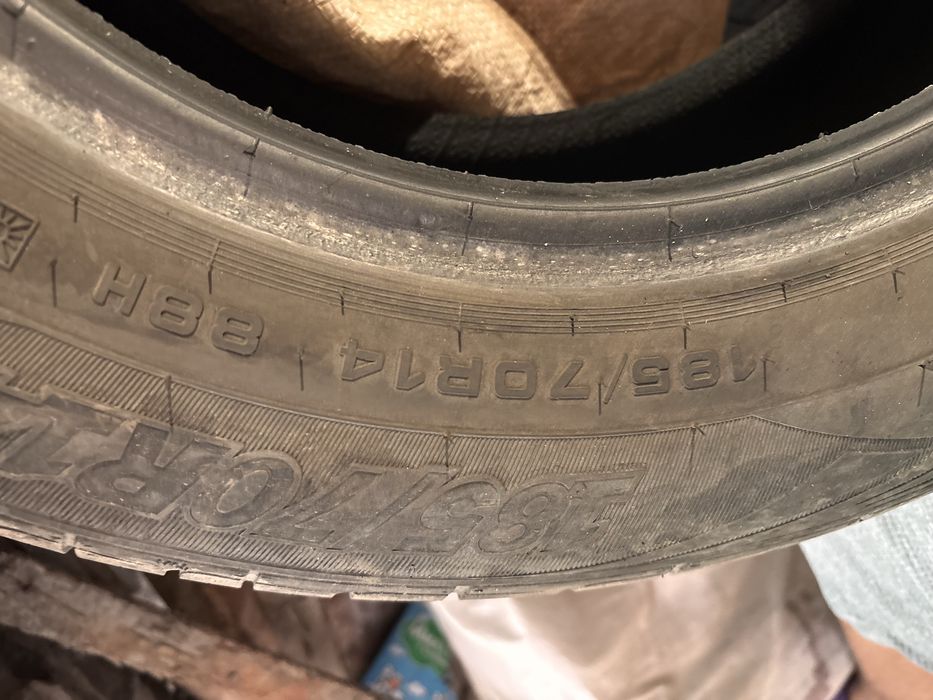 Продам шины 185/70/14 в хорошем состоянии
